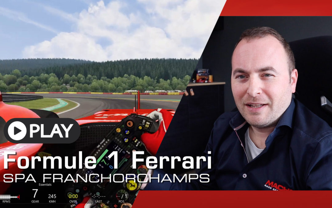 Rijden met een F1 auto op Spa-Francorchamps